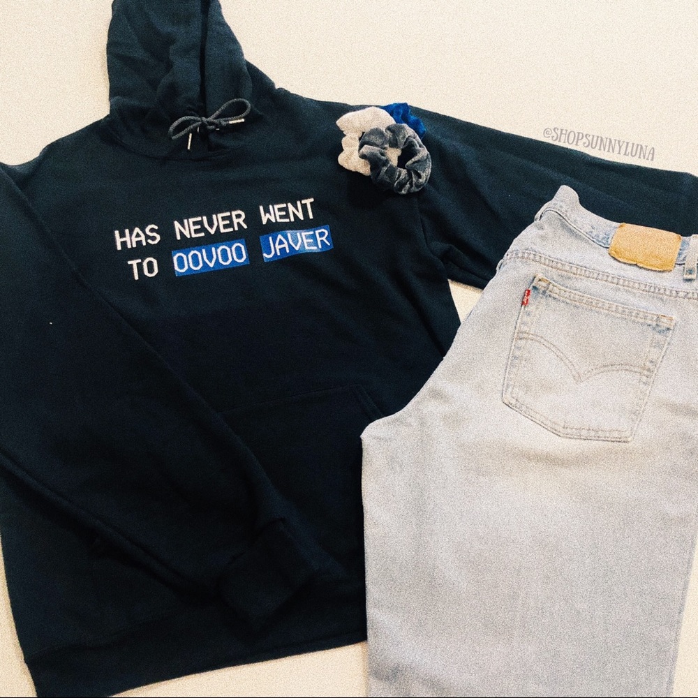 oovoo javer Meme Hoodie Sweatshirt